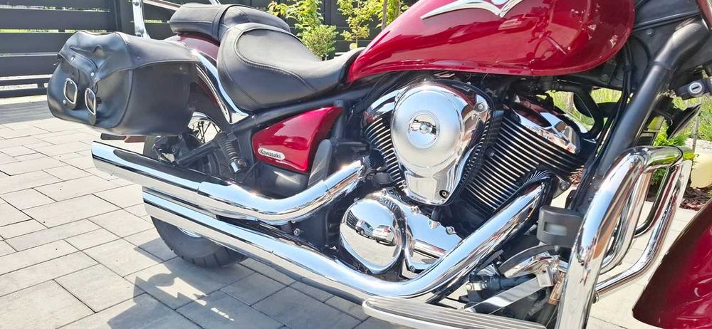 Kawasaki VN 900 Classic EUROPA bezwypadkowy VULCAN TRANSPORT