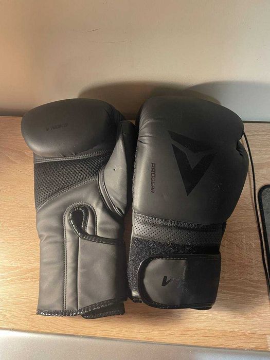 Боксерські рукавиці V`Noks Ultima Black чорні 14 ун