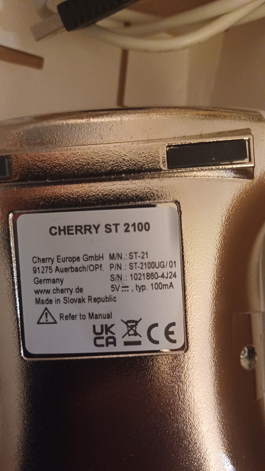 CHERRY Czytnik kart inteligentnych ST-2100