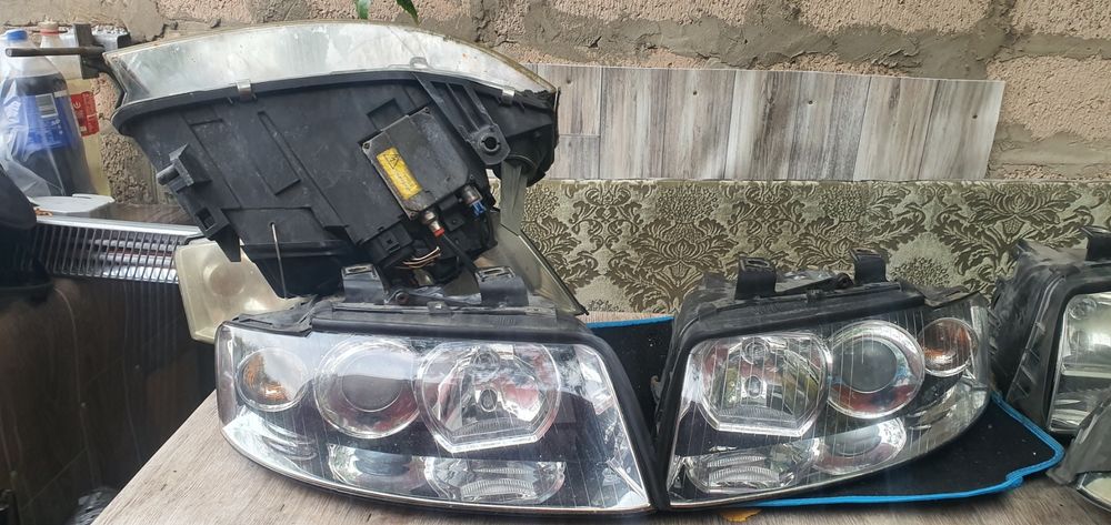 Фары ауди А4 В6 ,фа