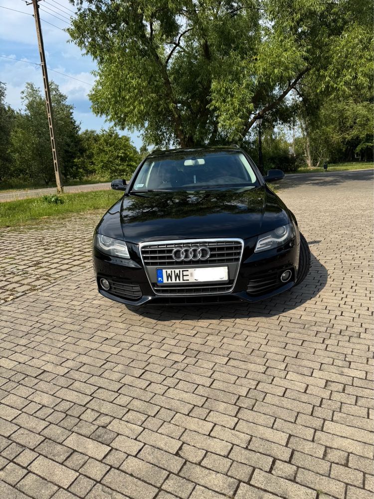 Audi A4 B8, 2.0 TDI 170km czarny kombi
