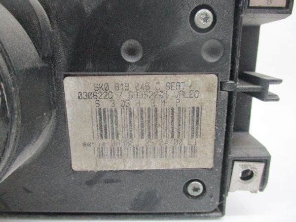 Comando chauffage / sofagem SEAT Ibiza III (6L1)