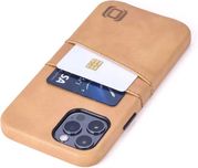 Etui portfelowe na iPhone'a 12 gładka skóra syntetyczna p035