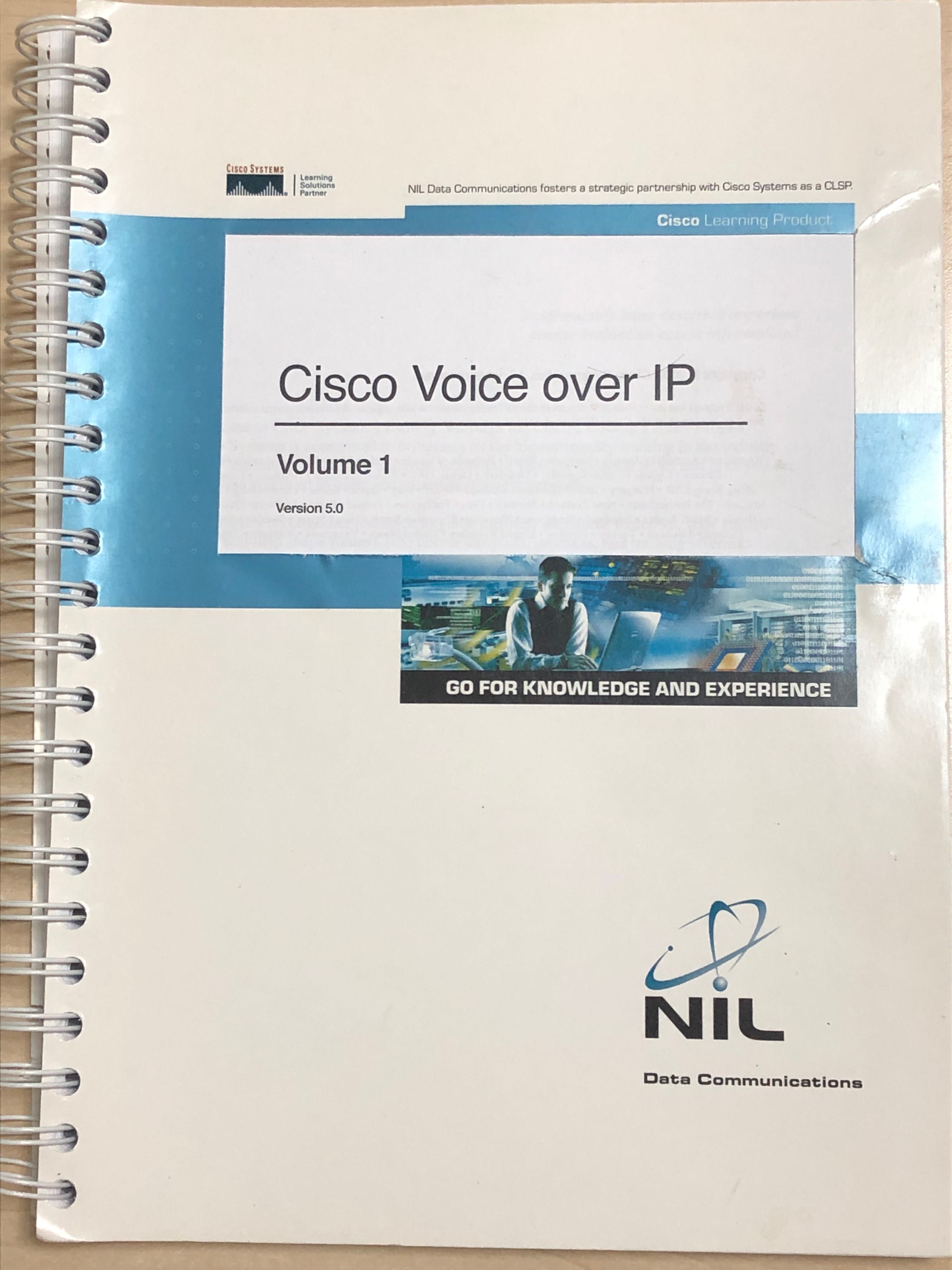 материалы учебного курса Cisco Voice over IP ,   3 тома
