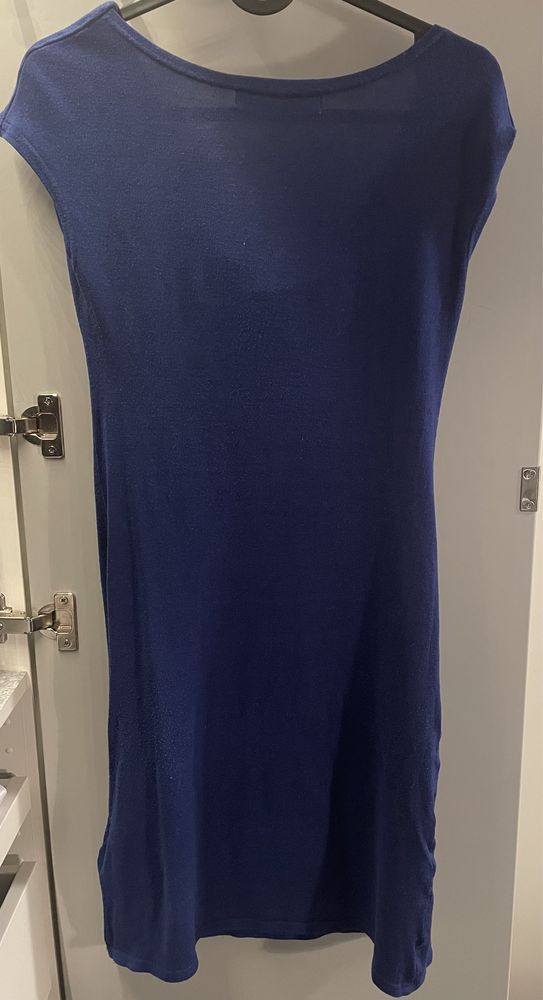 Sukienka niebieska bez rękawów rozmiar 34-36