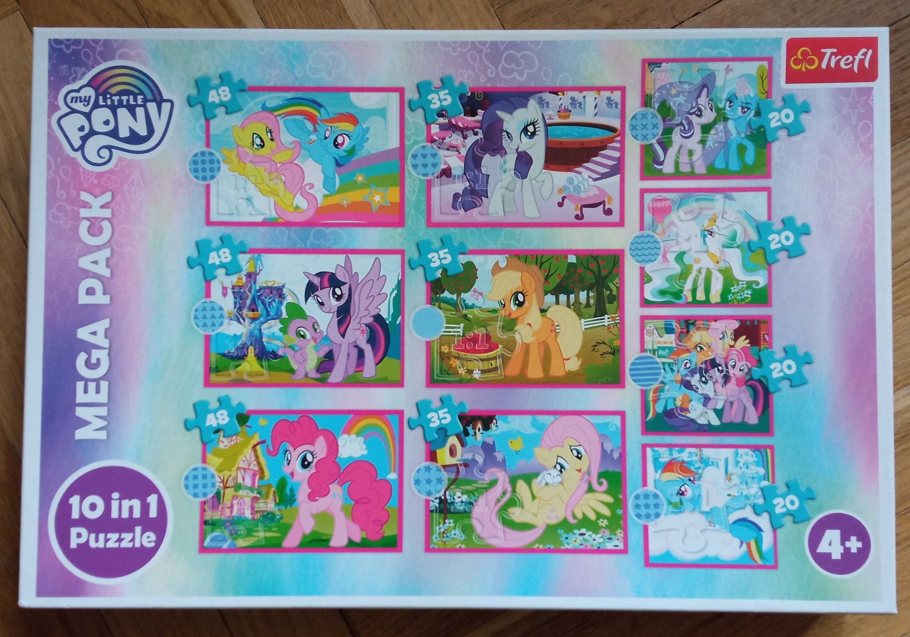 Puzzle - My Little Pony - 10 obrazków