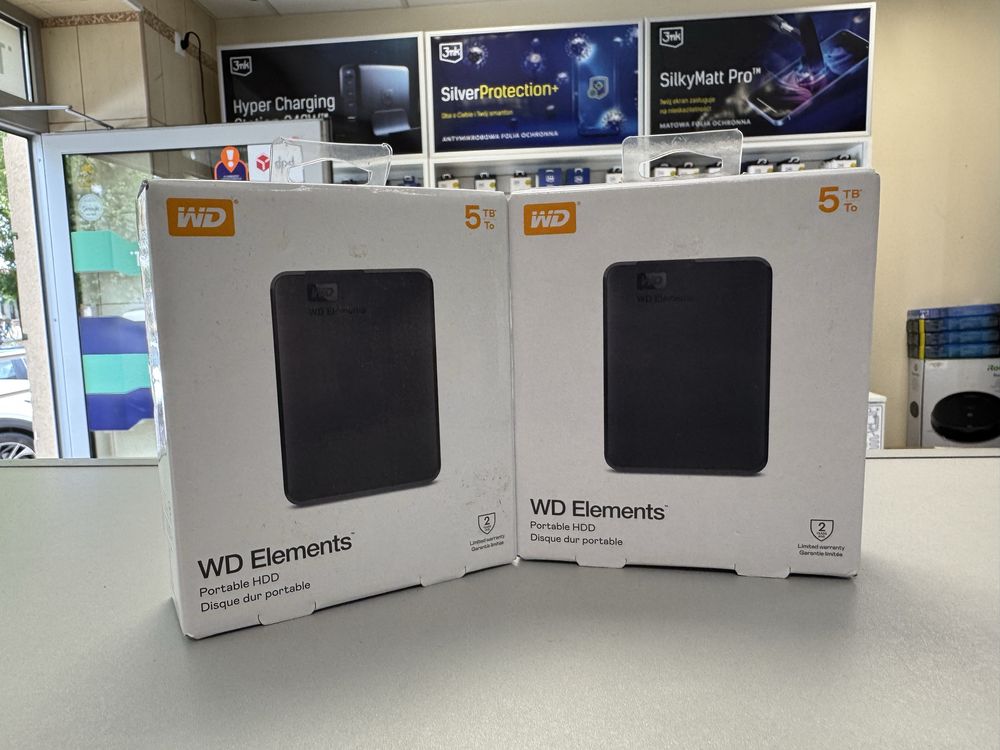 Dysk zewnętrzny HDD WD Elements Portable 5TB