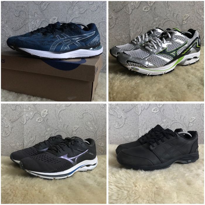 В обʼяві 20+ пар, оригінал 43 42,5, кросівки Asics для бігу, волейболу