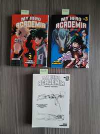 5326. "My hero akademia" Kohei Morikoshi 2,3,5