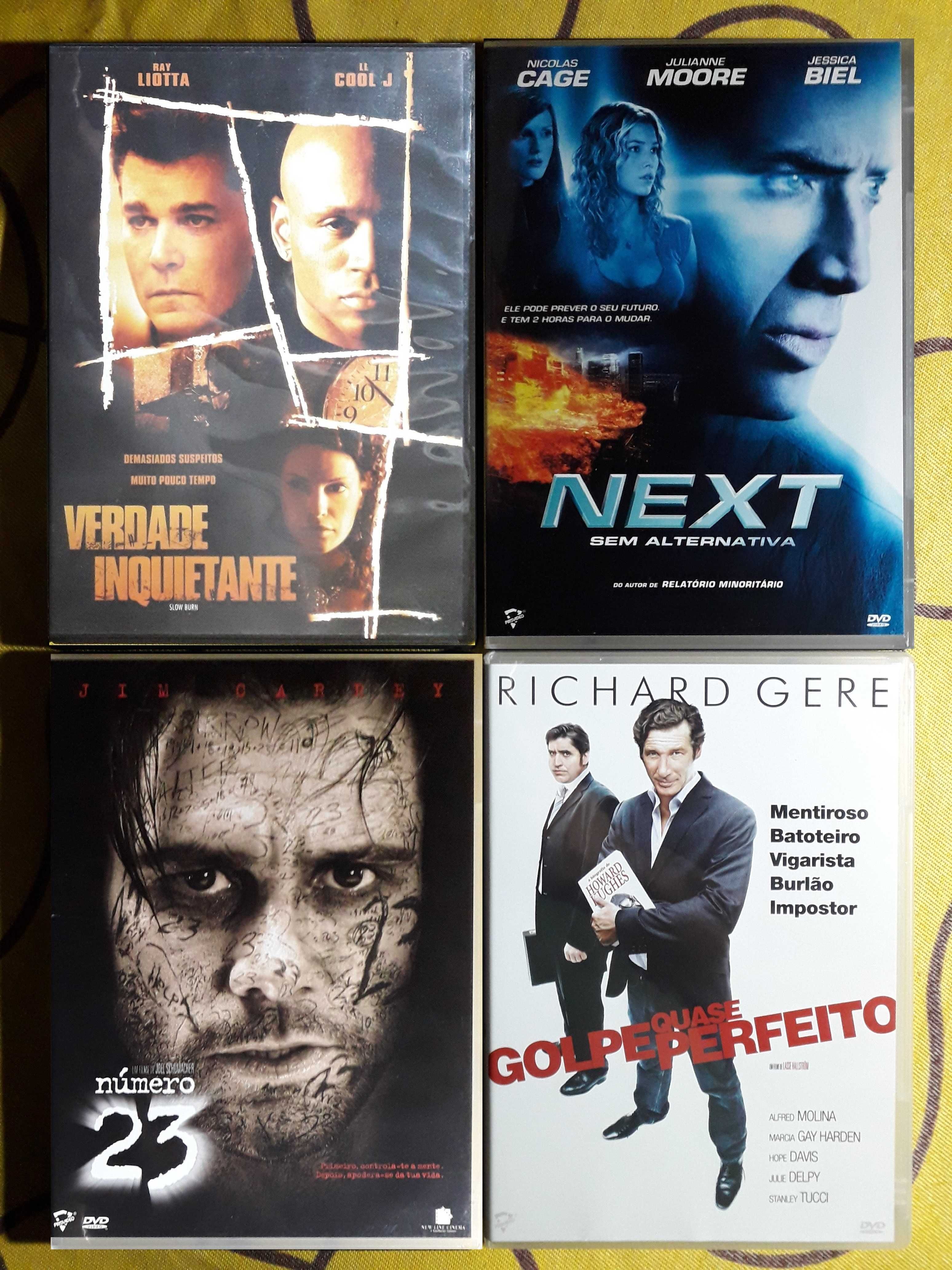 C: DVDs Filmes 0,40 cêntimos Comédia, Terror, Românticos, Ficção