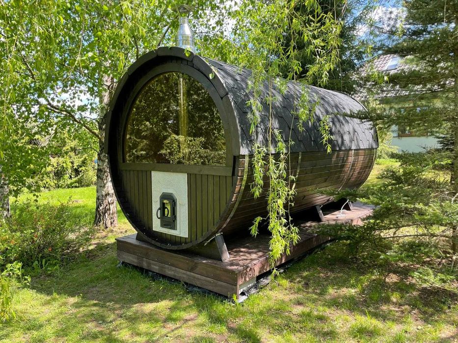 Sauna Ogrodowa 300 cm Spa Balia Jacuzzi Spa Basen Led