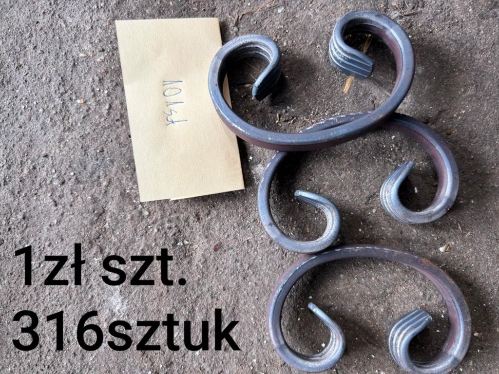 Elementy kłute do płotów