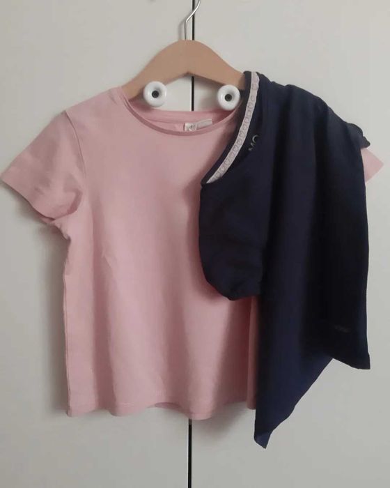 T-shirts menina rosa ou azul