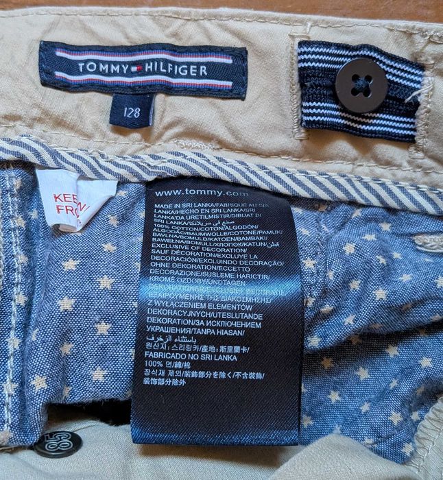 TOMMY HILFIGER - elegantes calções de criança