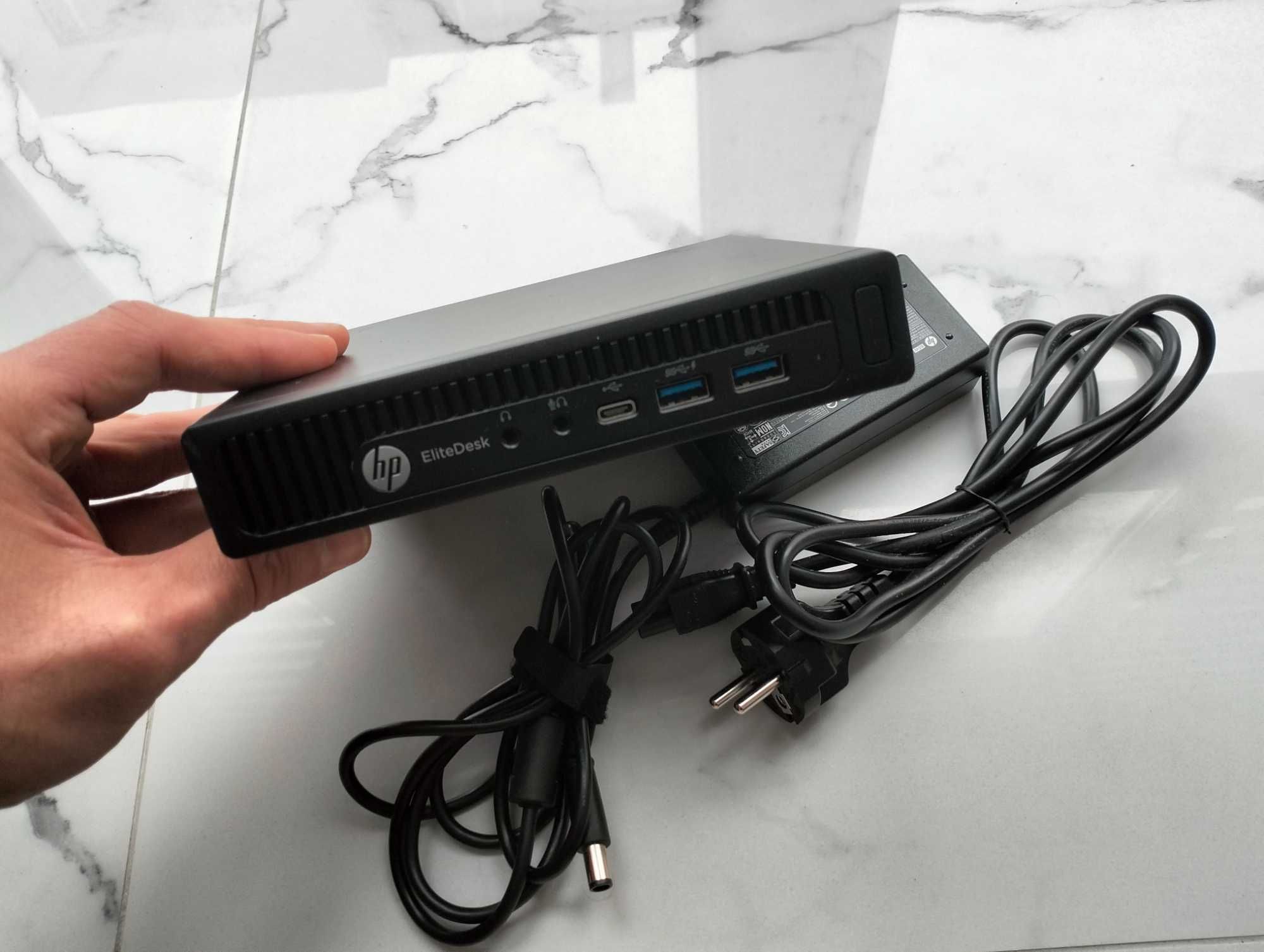 HP EliteDesk 800 35W G2 Desktop Mini PC (i5 6500T, 16GB Ram, 256GB SSD