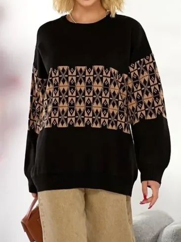 Свитер женский оверсайз