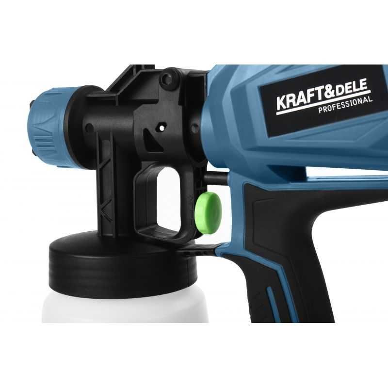 PISTOLET NATRYSKOWY akumulatorowy 21V 2000mAh pojemnik 800 ml KD5481