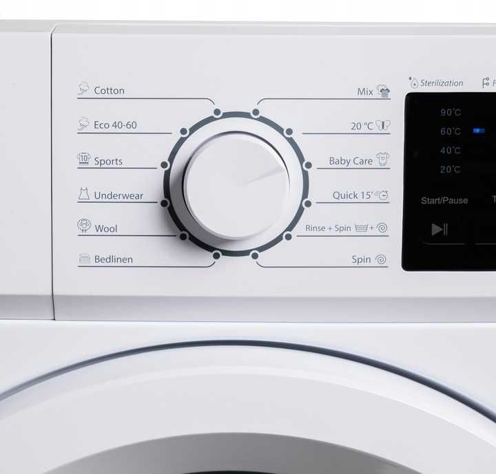 Pralka Wolnostojąca Automatyczna Vivax Wsad 7kg 1200 obr. Quick 15'