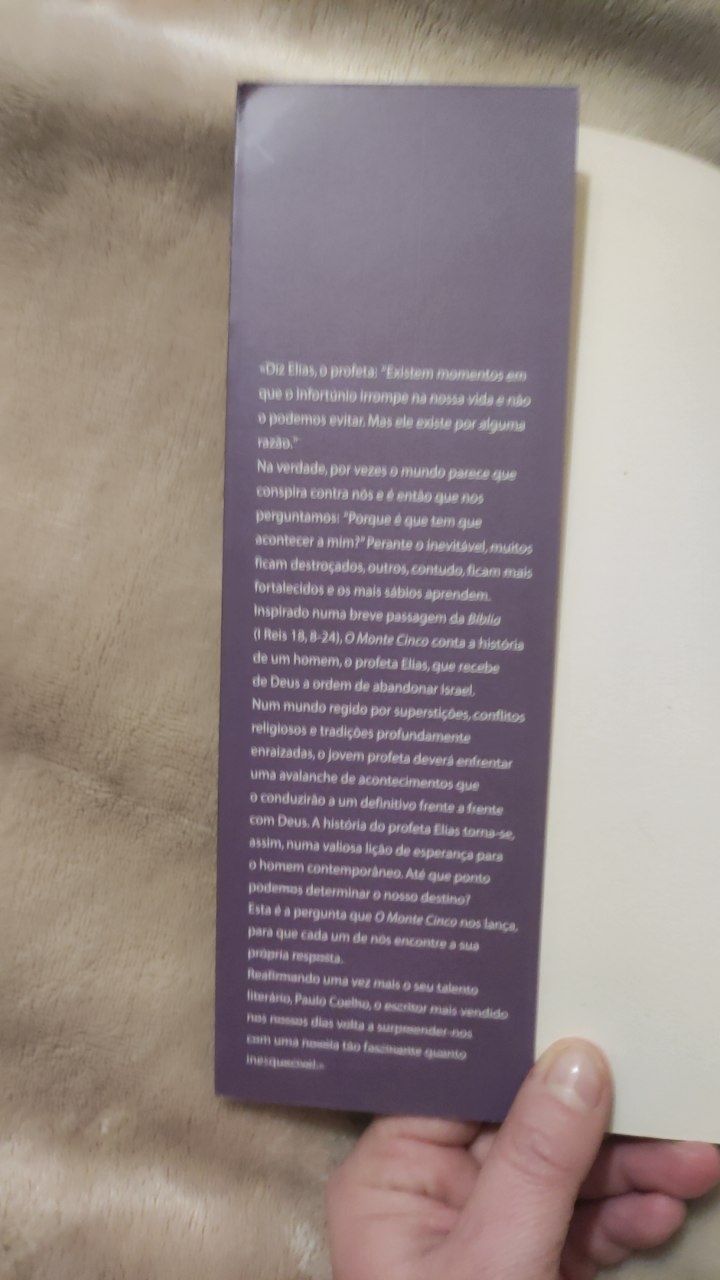 Livro O Monte Cinco - Paulo Coelho