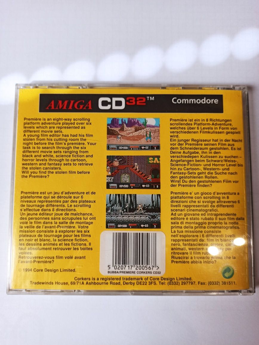 Gra Amiga Commodore CD32 Premiere kolekcjonerska