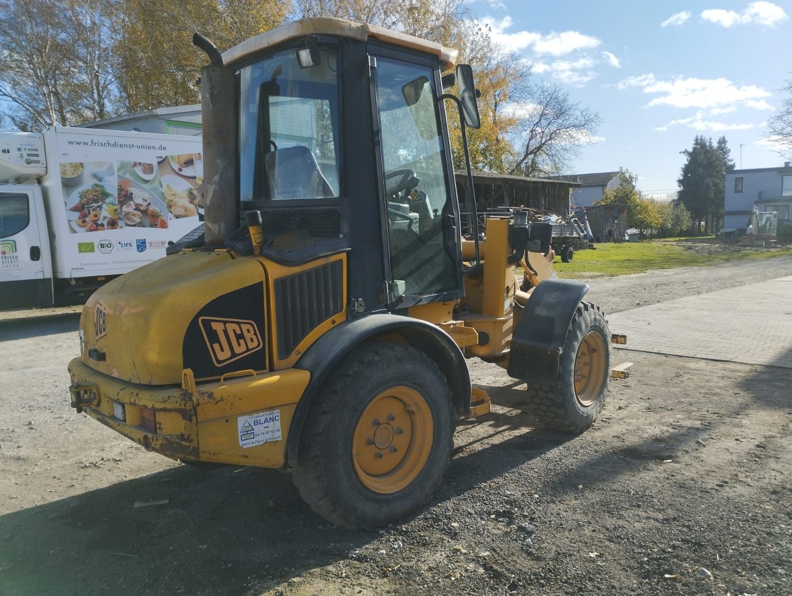 Ładowarka JCB 408 Liebherr 506 krokodyl widły w oryginale bez wycieków
