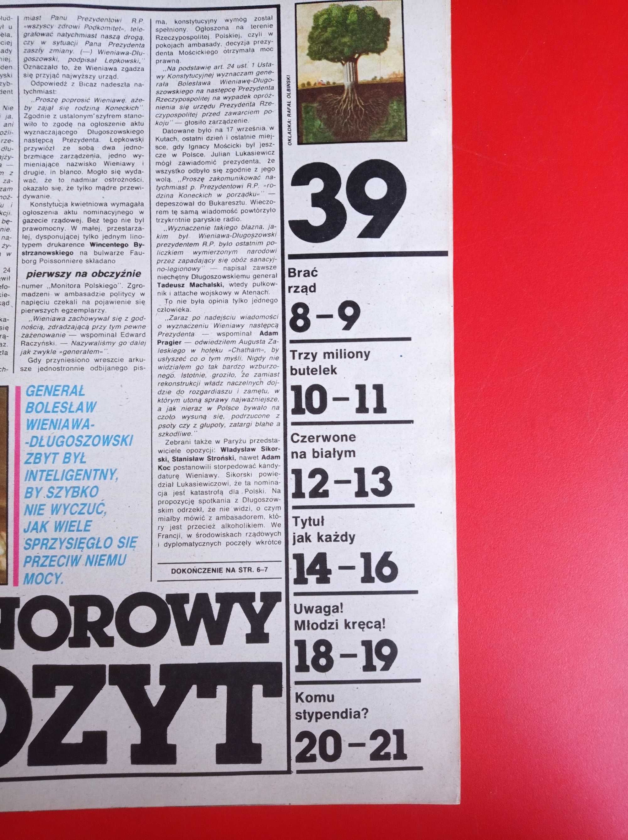 itd tygodnik studencki, nr 39/1989, 24 września 1989, Henryk Sawka