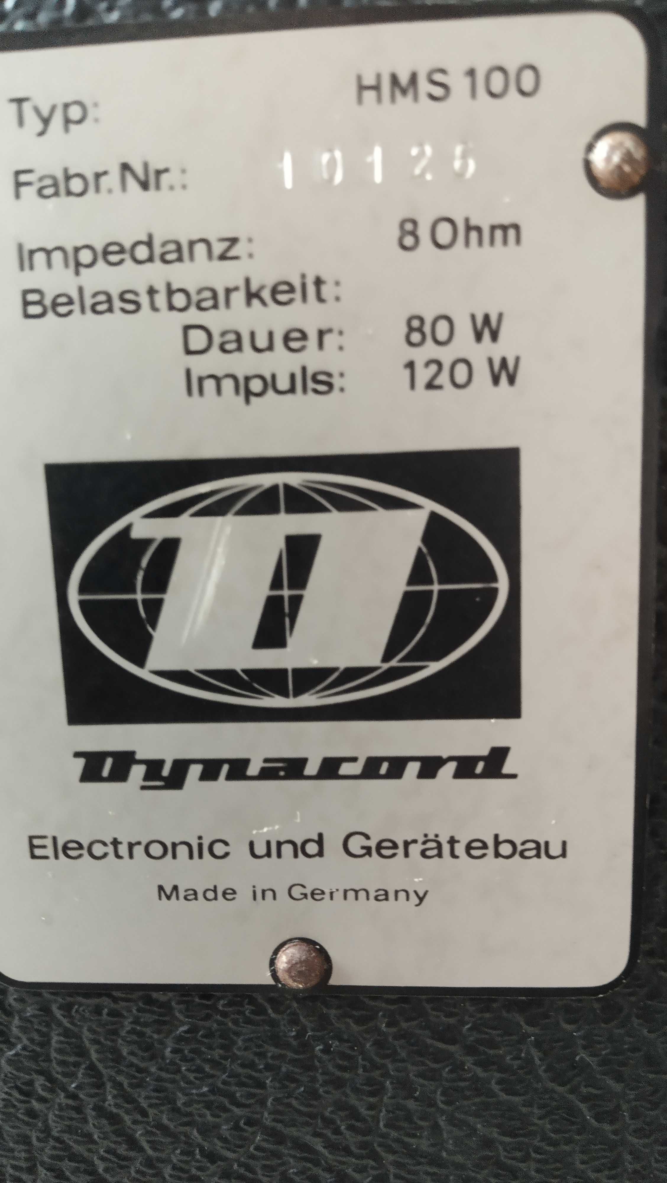 Kolumna gitarowa Dynacord