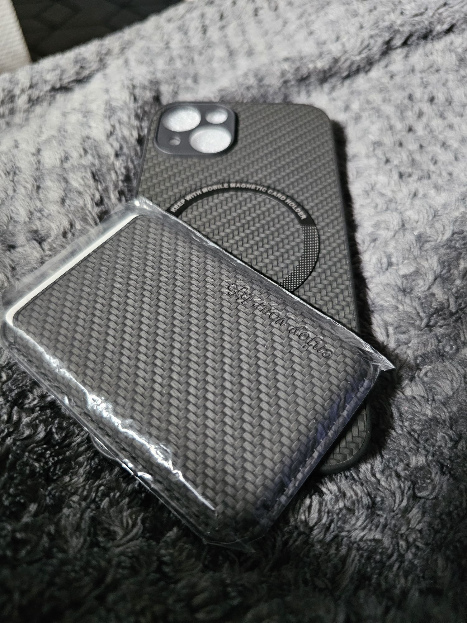 Skórzane etui magsafe iphone 14  portfel magnetyczny