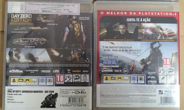 GTA5,  GTA4, Call OF Duty, Battlefield Ps3