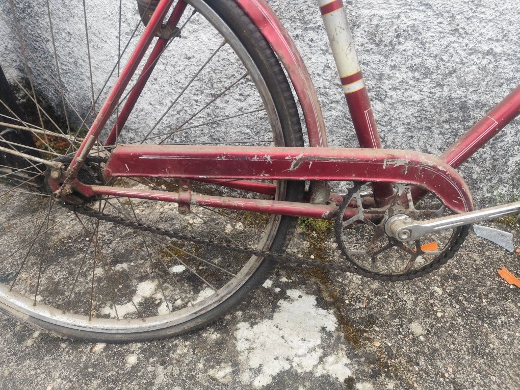 Bicicleta pasteleira antiga