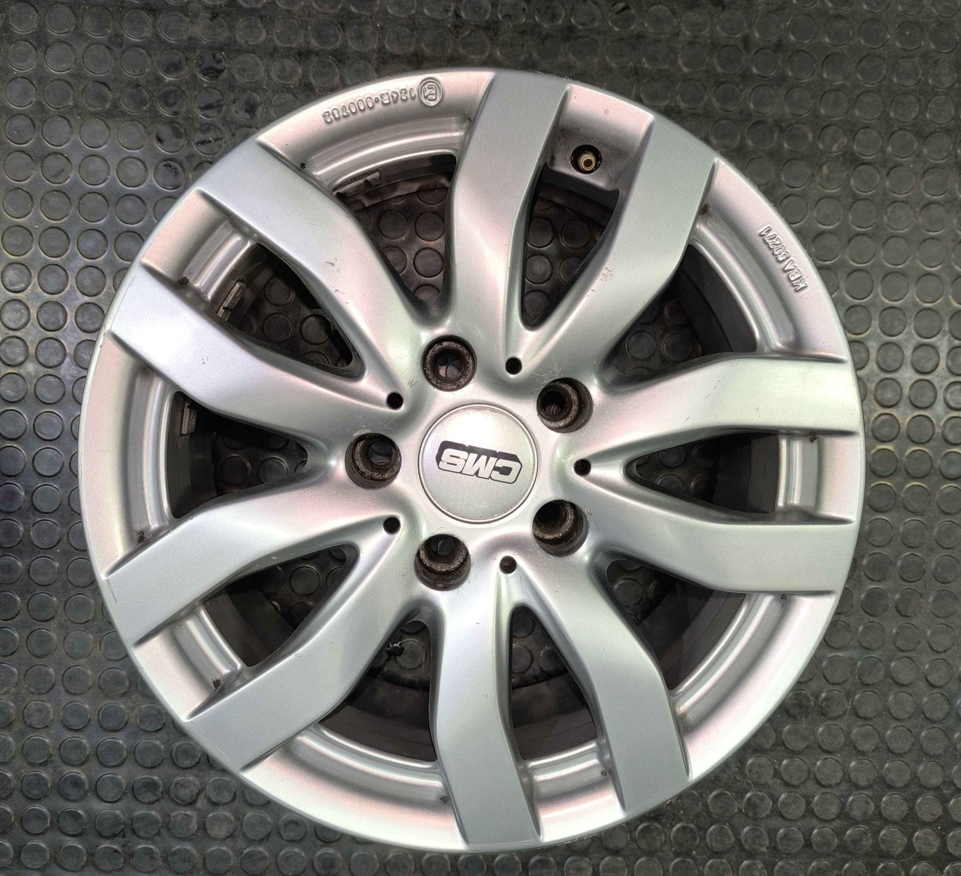 Диск 5x120 R16 ET31 титани Opel Vivaro Trafic Primastar