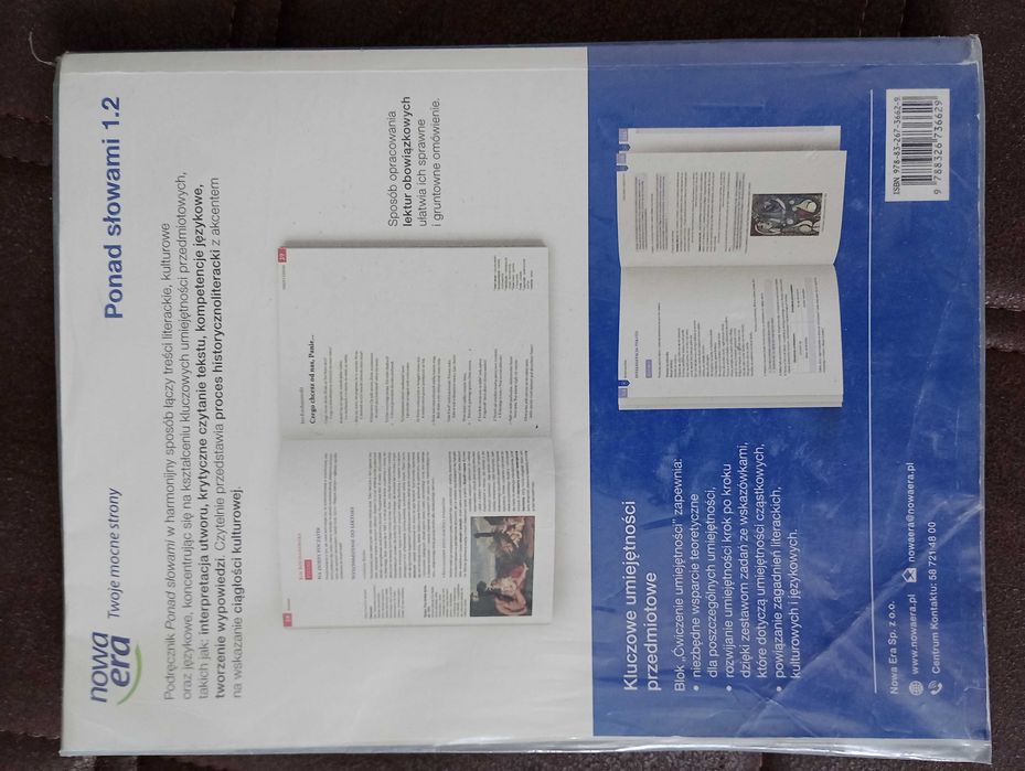 Podręcznik Ponad słowami 1 część 2 zakres podstawowy i rozszerzony