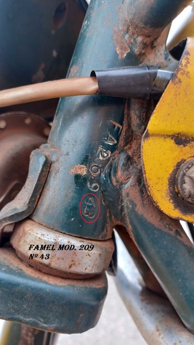 Motorizada Famel Zundapp Mirage 1970