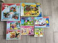 Zestaw puzzli dla dzieci 3+