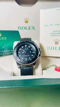 Promocja! Zegarek Rolex GMT Master Black Date! 42mm AAA Zestaw