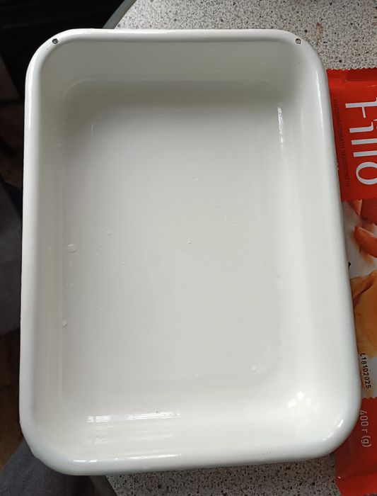 Великий емальований судок