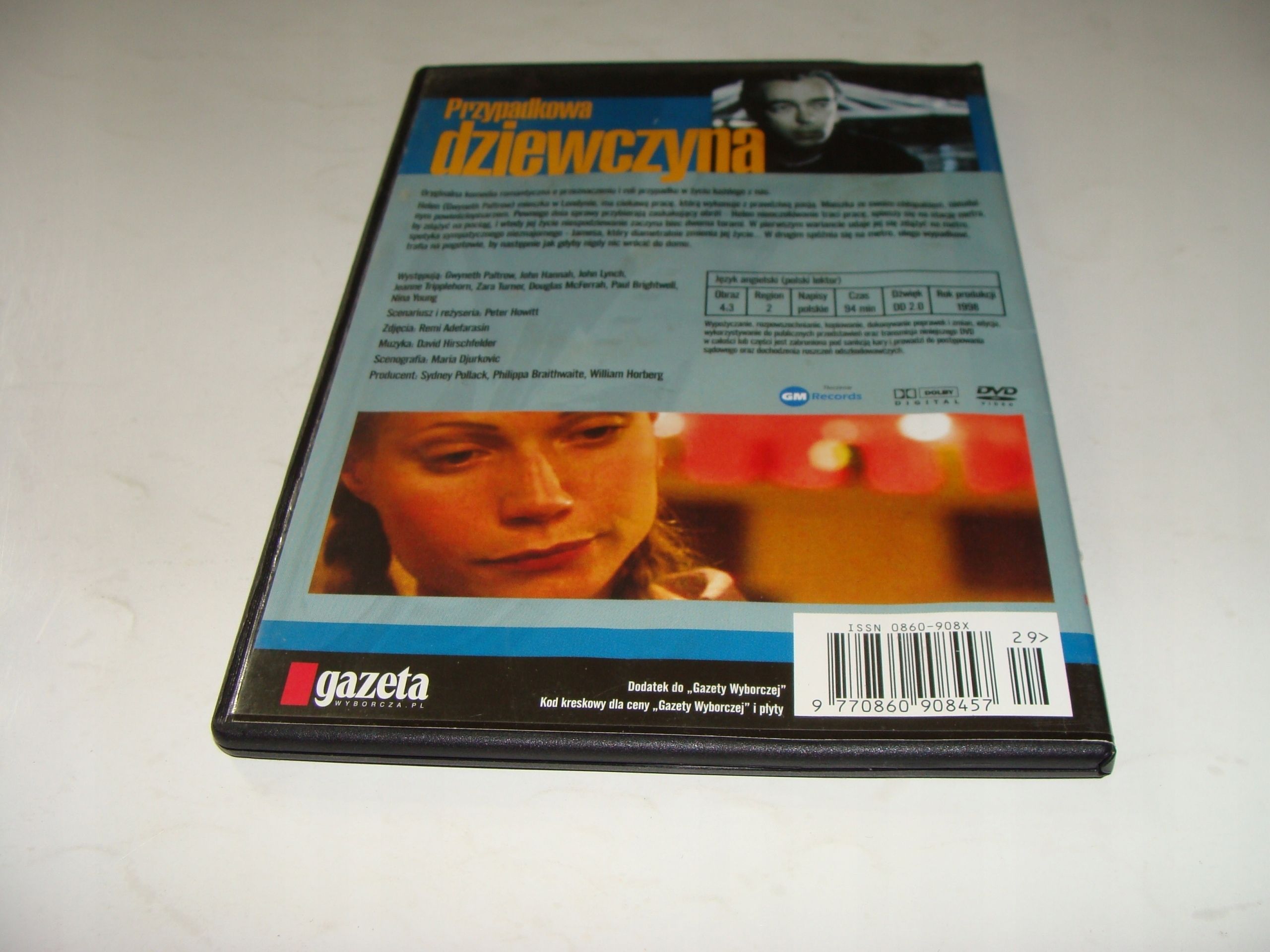 Przypadkowa dziewczyna / G.Paltrow DVD *