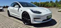 Tesla Model 3 Tesla model 3 Biała Perła