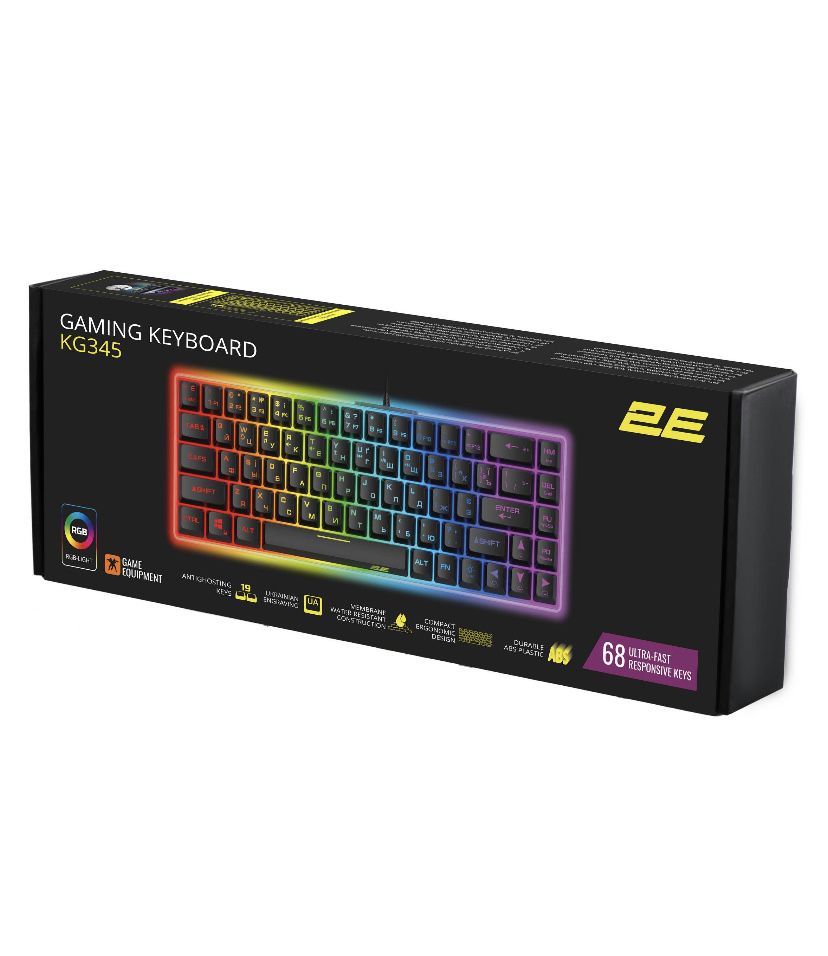 Клавиатура 2E Gaming KG345 RGB