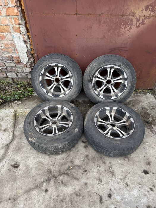Диски R13 гарбузи 4:98 з гумою