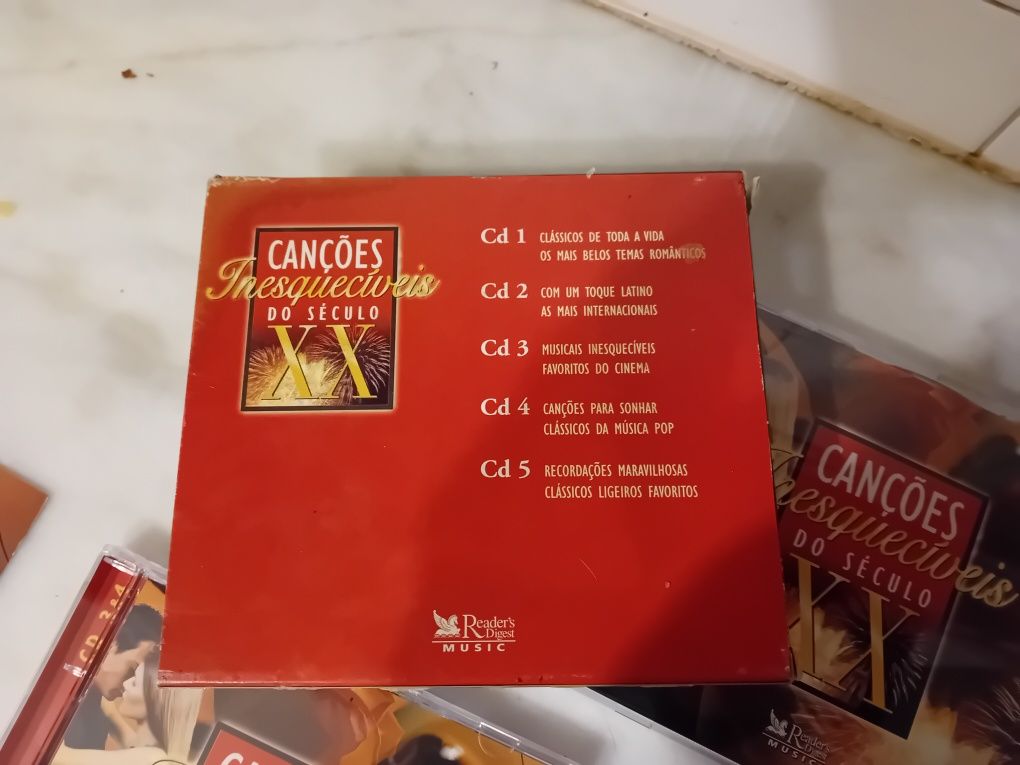 Colecção Cds Canções Inesquecíveis do Século XX