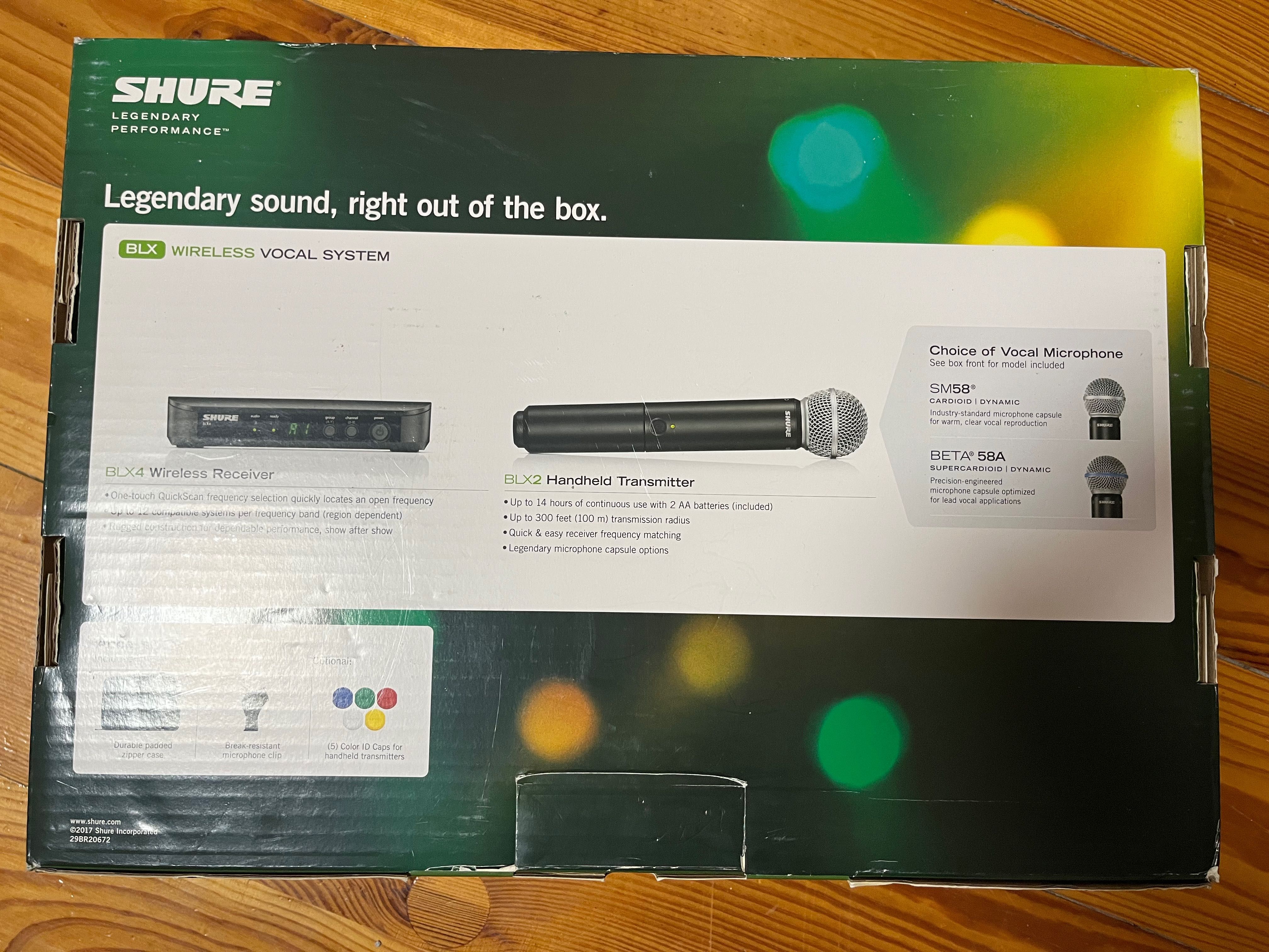 Shure Blx mikrofon bezprzewodowy