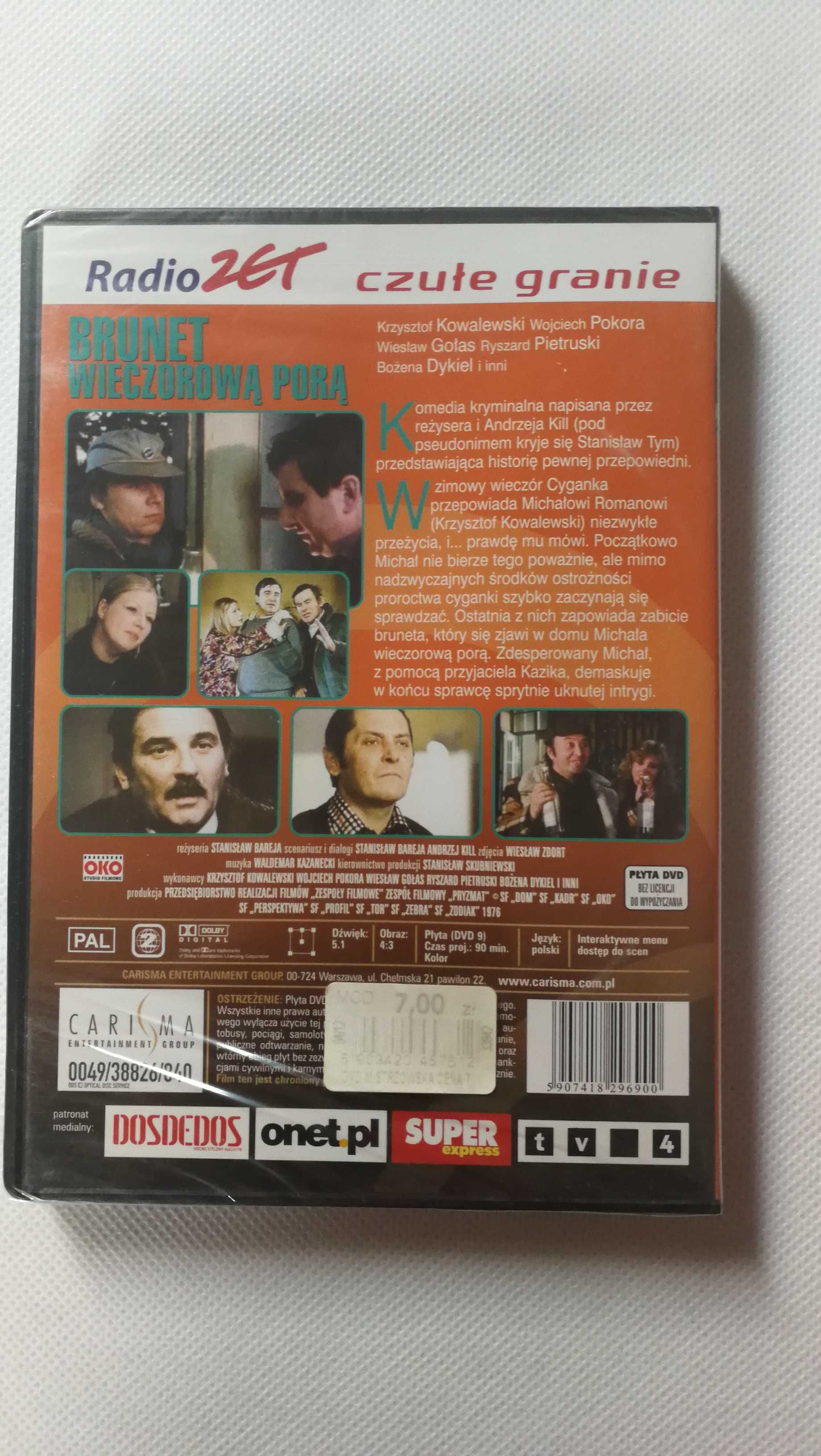 Brunet Wieczorową Porą film DVD nowy folia