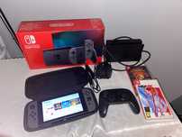 Nintendo Switch V2 + Pro Controller + 15+ gier | Bardzo dobry stan