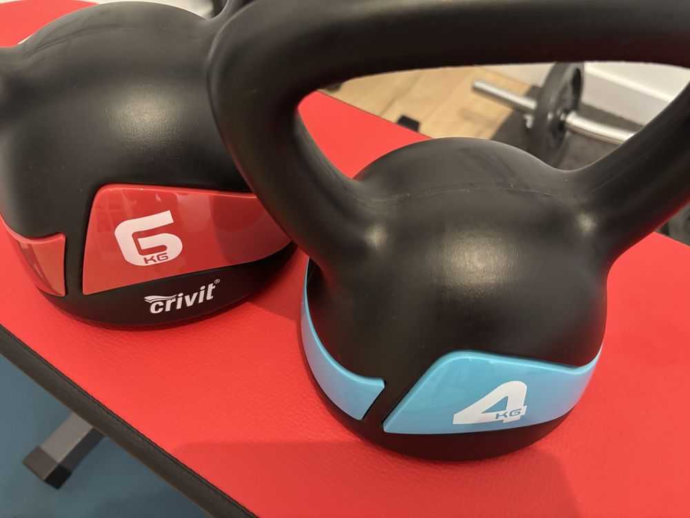Kettlebell 4 i 6 kg