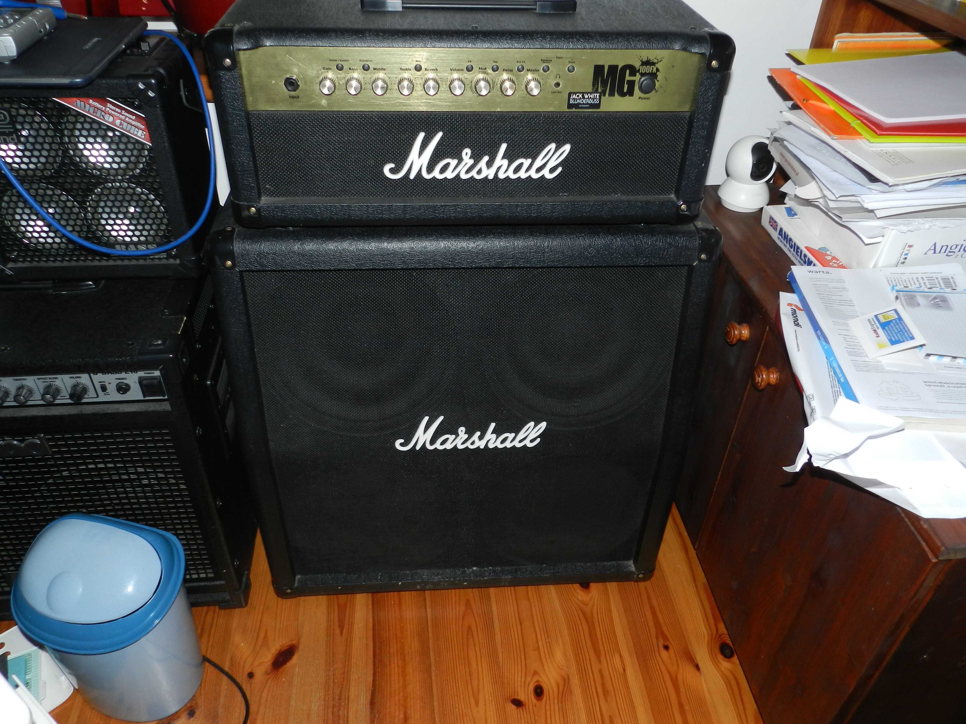 MARSHALL MG100FX wzmacniacz gitarowy z kolumną