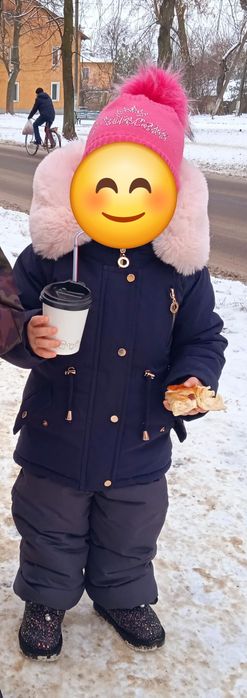 Зимова куртка для дівчинки