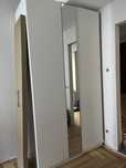 Fronty uchylne szafa PAX IKEA Tanem 50x229 biale gladkie