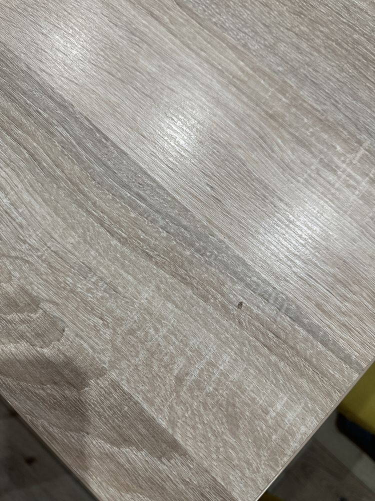 Stół rozkładany dąb sonoma białe nogi