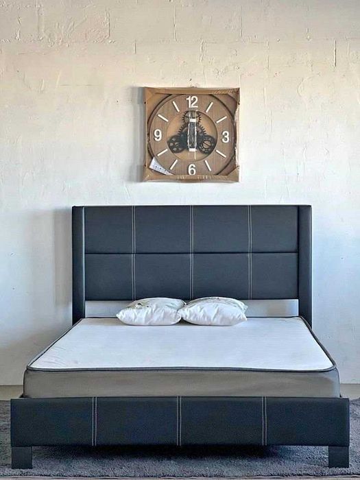 CAMA CASAL + ESTRADO + CABECEIRA *NOVA*